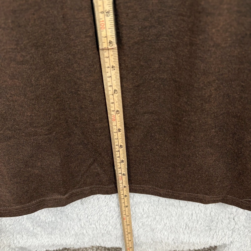 NEW Lintico Calista Wool Blend Arc Panel Sculpted Pleats Maxi Dress Size M Brown - Picture 3 of 10